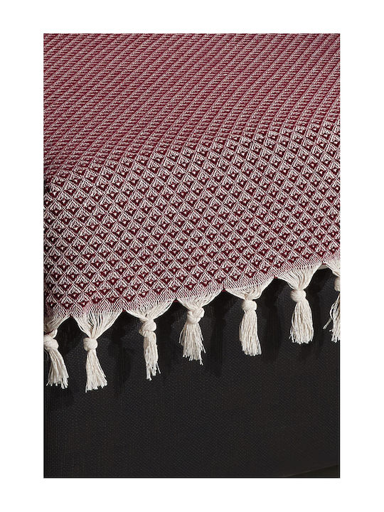 SteweHome Armchair Throw 70x95cm Red