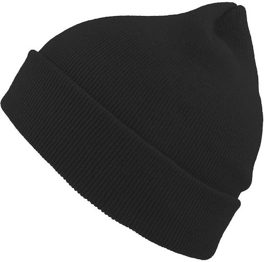 Wind 863 Ανδρικός Beanie Σκούφος σε Μαύρο χρώμα