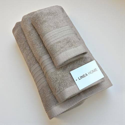 Linea Home Prosop De Mână Monde 30x50cm Maro Greutate 480gr/m²