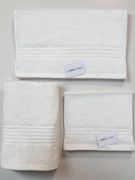 Linea Home Monde Face Towel 50x90cm Bambaki Weight 480gsm