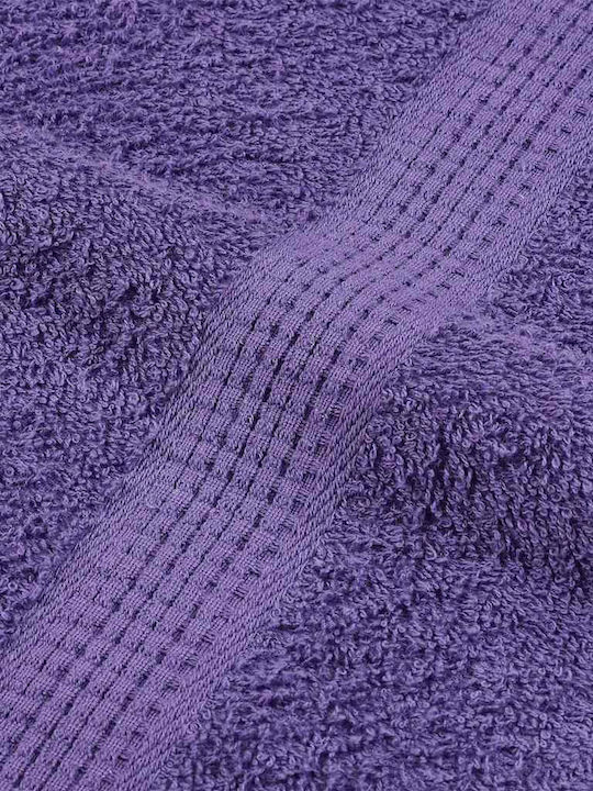 vidaXL Body Towel 70x140cm Purple 2 Pieces Weight 360gsm