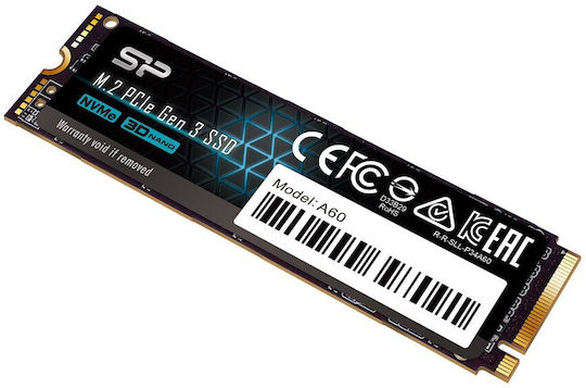 Silicon Power P34A60 SSD 128GB M.2 Type with PCI Express 3.0 Connection SP128GBP34A60M28