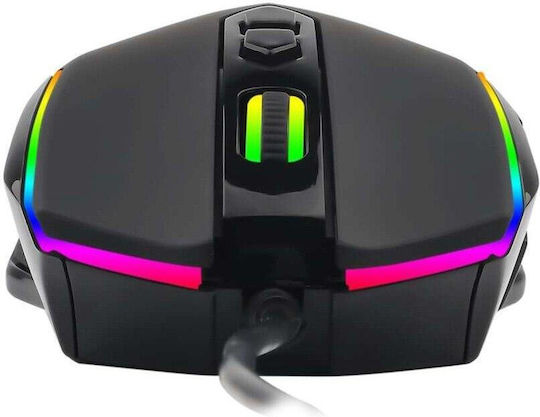 T-Dagger Sergeant V1 RGB Геймърска Мишка 7200 DPI Черна