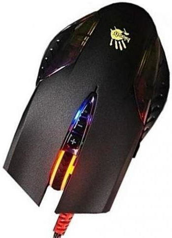 A4Tech Q50 RGB Gaming Ποντίκι 3200 DPI Μαύρο