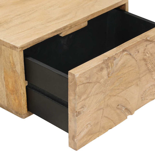 Nachttisch Aus Holz Braun 40x30x20cm