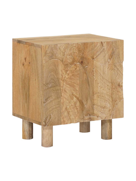 Wooden Brown Bedside Table 40x30x45cm