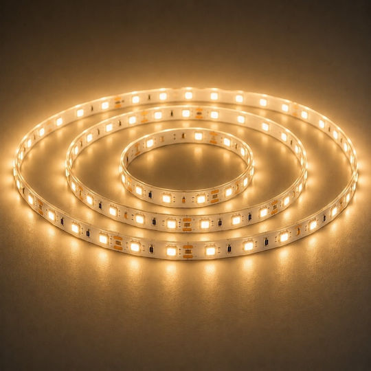 Elmark Ταινία LED 24V Θερμό Λευκό Φως 1m Τύπου SMD2835