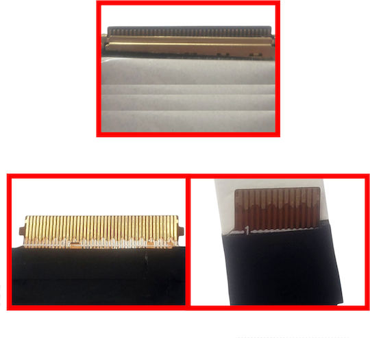 Kαλωδιοταινία Οθόνης Flex Screen Cable Hp Envy X360 15-bp 15m-bp 15-bq 15m-bq 450.0bx04.0001 Oem Κωδ.1-flex1033