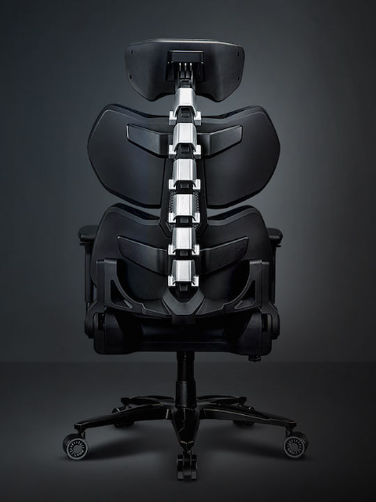 Cougar Terminator Elite High‑End Exoskeleton Καρέκλα Gaming Δερματίνης με Ρυθμιζόμενα Μπράτσα Μαύρη