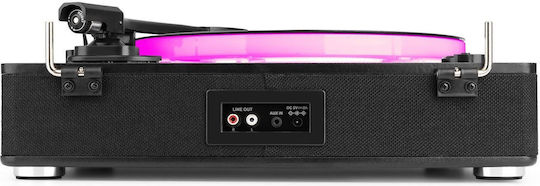 Fenton RP162LED 102.123 Πικάπ με Προενίσχυση και Ενσωματωμένα Ηχεία Μαύρο