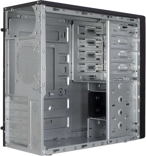 Inter-Tech 8862 Midi-Turm Computergehäuse Schwarz