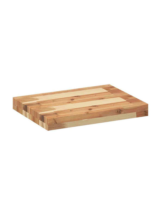 vidaXL Rectangular Bookcase Shelf Made of Solid Wood in Green Colour 40x30x4cm 2 Pieces