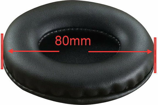 Headphone Pillow 80mm Ανταλλακτικά Earpads για Ακουστικά