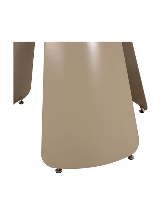 Dining Set Sedar with 4 Chairs 120x120cm