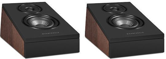 Wharfedale Diamond 12 3Di Paar Hi-Fi Lautsprecher Wandmontiert 100W 2 Anzahl von Fahrern B18xT31xH14.5cm. Gray