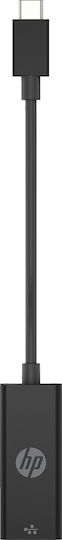 HP V7W66AA Αντάπτορας Δικτύου USB-C με Ενσύρματη Σύνδεση Gigabit Ethernet