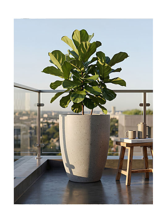 Harmony Sifnos Gray Flower Pot 28x28x34.5cm