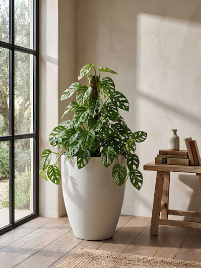 Harmony Sifnos Flower Pot White 45x45x42.5cm
