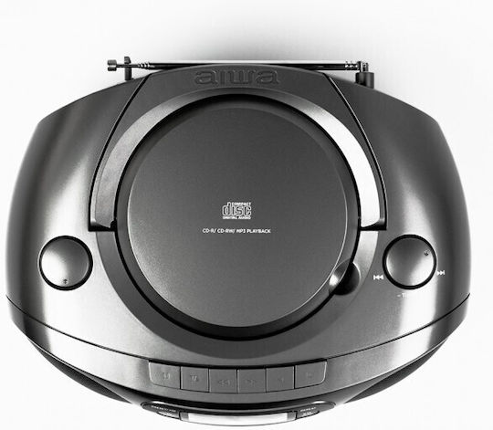 Aiwa Portable Audio System with Bluetooth CD MP3 USB Cassette Player Radio