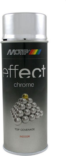 Dupli Color Spray Farbe Chrome mit Nickel Effekt Silber 400ml
