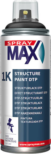 Spray Paint With Brushed Finish Effect Black 400ml
