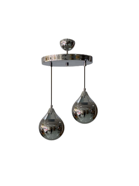 SteweHome Deckenleuchte Globe Pefko-Gelb 25x70 cm