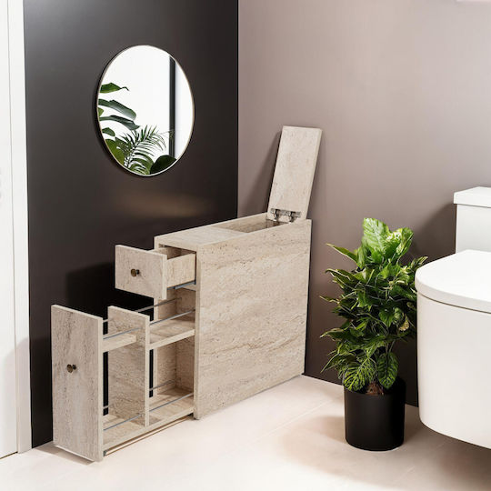 Fratelli Home Celana Bathroom Cabinet 60x20x55cm Beige
