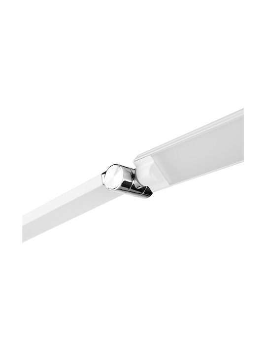 ETA LED Lumină de Birou cu Braț Flexibil în Culoarea Alb
