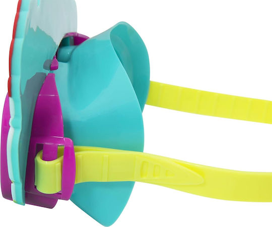 Mască De Scufundare Din Silicon Cu Snorkel Set Pentru Copii Roz