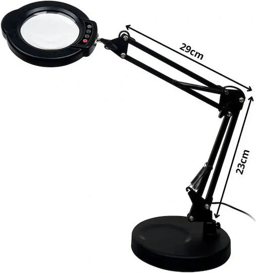 Verk Group Lupă De Masă Cu Lumină