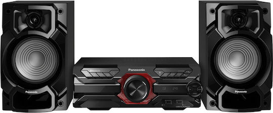Panasonic Sound System 2 SC-AKX320 SC-AKX320E-K 450W with CD / Digital Media Player and Bluetooth Black