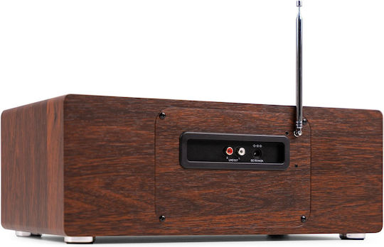 Audizio Ηχοσύστημα 2.0 Avola 60W με CD Player, WiFi και Bluetooth Ασημί