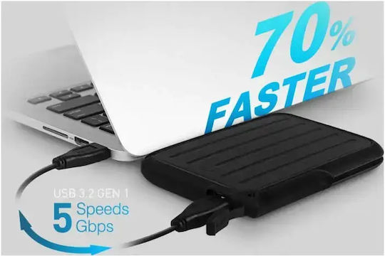 Silicon Power Armor A66 USB 3.2 External 2.5" HDD 5TB Black / Blue