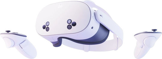 Meta Quest 3S Autonomous VR Headset 128GB for Computer with Controller & The Walking Dead Saints and Sinners