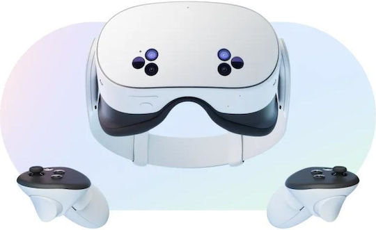 Meta Quest 3S Autonomous VR Headset 128GB for Computer with Controller & The Walking Dead Saints and Sinners