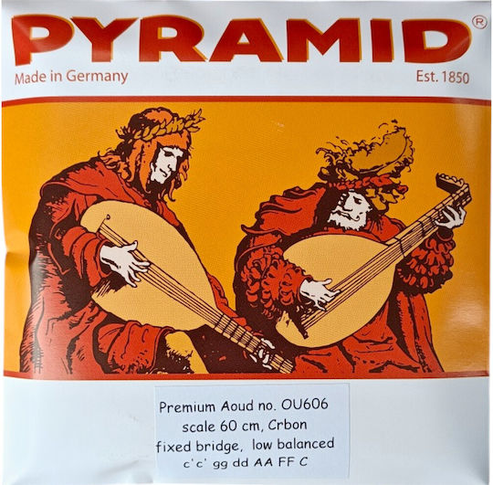 Pyramid Μονή Nylon Χορδή για Ούτι