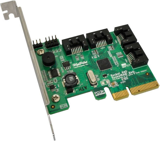 Highpoint PCIe-Karte Mit 4 Anschlüssen RAID SATA III