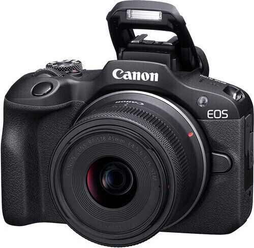 Canon EOS R100 Mirrorless Φωτογραφική Μηχανή Kit (RF-S 18-45mm f/4.5-6.3 IS STM) Μαύρη