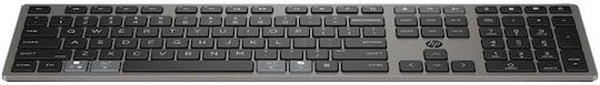 HP 720 Безжично Само клавиатура Английски US Черен