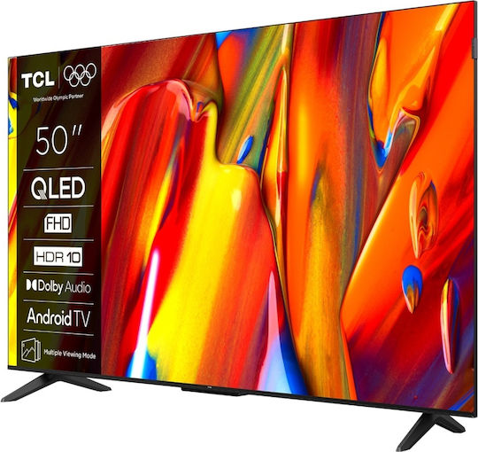 TCL Smart Fernseher 50 Zoll Volle HD QLED S59K HDR 2025 50S59K