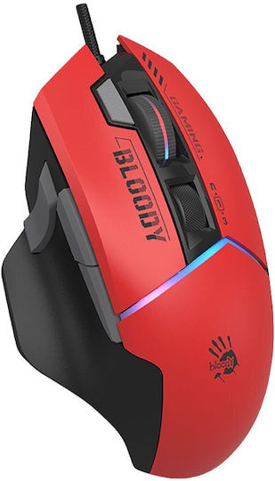 A4Tech Bloody Extra Fire W95Ultra RGB Mouse de Gaming Roșu