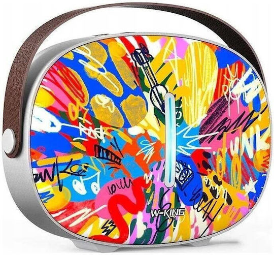 W-King T8II Street Ηχείο Bluetooth 40W Πολύχρωμο