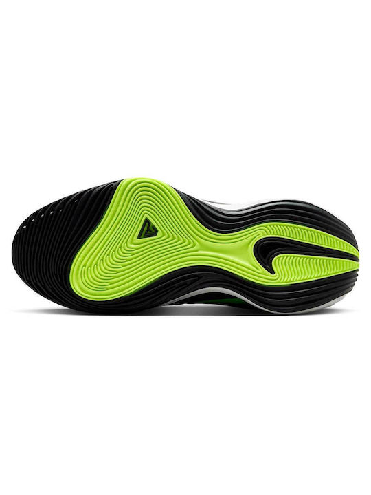 Giannis Immortality 5 Χαμηλά Μπασκετικά Παπούτσια White / Black / Volt