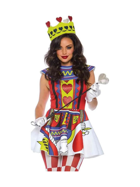 Adult Carnival Costume Card Queen