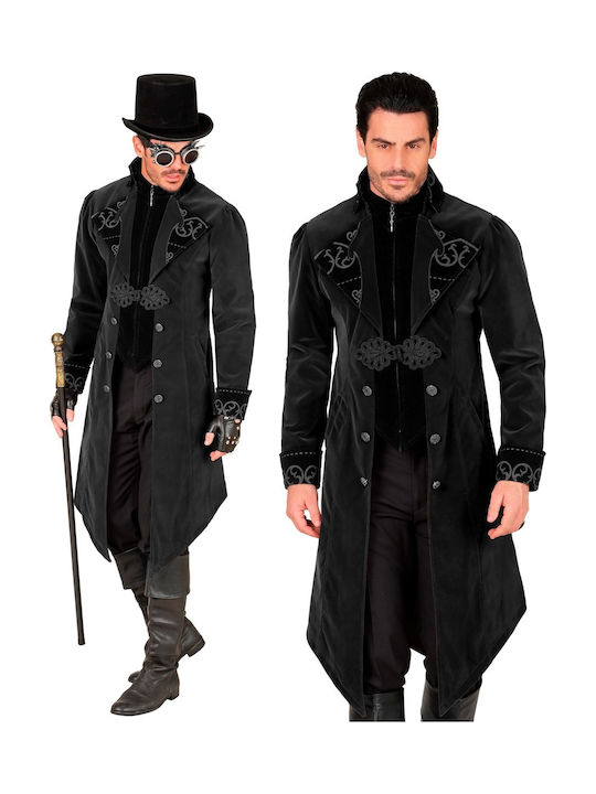 Adult Gothic Carnival Tailcoat Black
