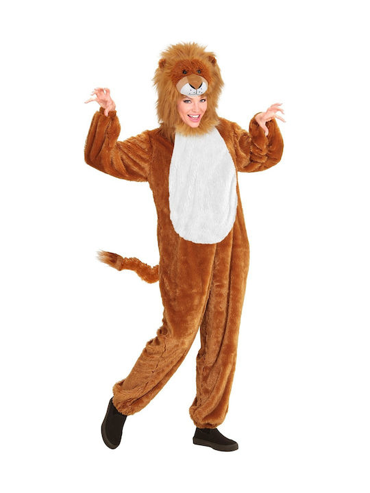 Costum de Carnaval pentru Adulți Lion Soft Plush