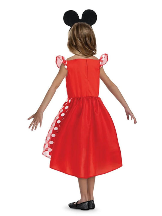 Αποκριάτικη Στολή Red Minnie Classic