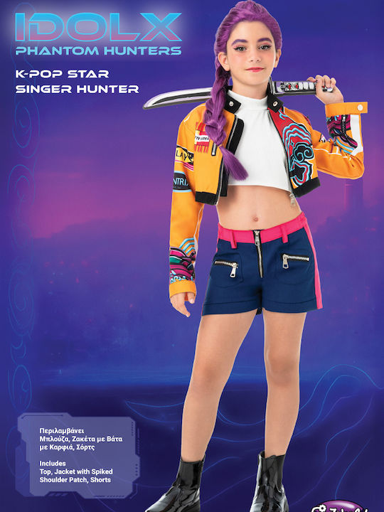 Kinderkostüm K Pop Star Sänger