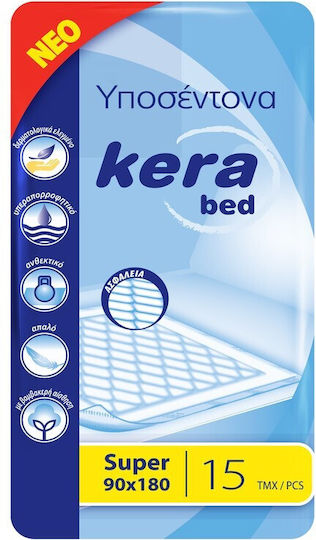 Kera Bed Super Incontinence Underpads 90x180cm 15pcs