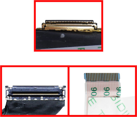 Screen Flex Cable for Laptop Lenovo Slim 5 15iru9 83d0 15irh9 83g1 15irh9r 83j6 5c10s31049 5c10s31050